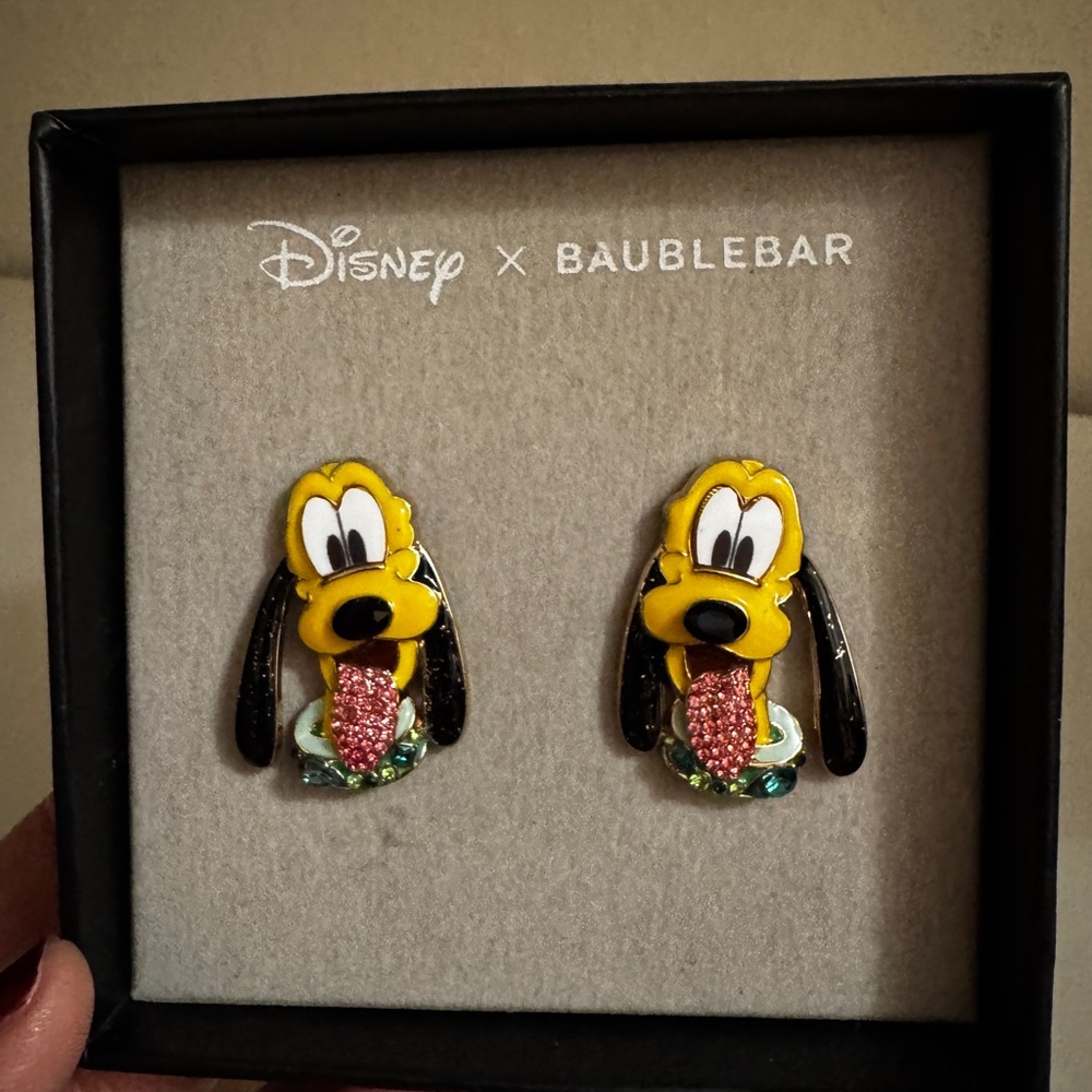 Disney x BaubleBar Pluto Earrings